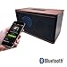 Wooden Bluetooth Speaker: Retro Wireless Portable Stereo Sound System Super Bass Rechargeable Battery FM Radio HD Audio Quality MP3 Player 3.5mm Audio Jack microSD TF Card Bluetooth 4.0 Home Office