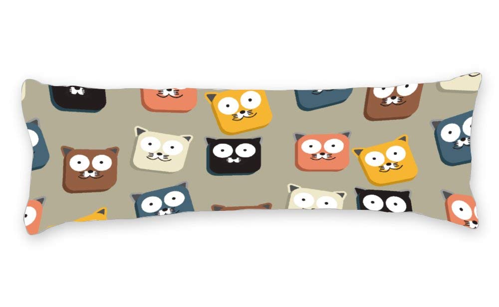 Amazon Com Dkisee Cartoon Cute Animals Decorative Body Pillow
