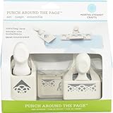 Martha Stewart Crafts Punch Around the Page, Swirling Lace Punch Set