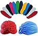 CoverYourHair Turban Head Wrap - Turbans for Women 12 Pack Bright Colors - Pretied Turbans - Stretchy Turban Hats - Turban Chemo