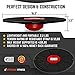 Epitomie Fitness Power Rocker Balance Board - Premium Wobble Board - Adjustable Height - Bonus Resistance Tube Set - Complete Stability & Core Training - Physical Therapy and Injury Rehabilitation