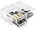Sorbus® Acrylic Cosmetics Makeup and Jewelry Storage Case Display Sets –Interlocking Drawers to Create Your Own Specially Designed Makeup Counter –Stackable and Interchangeable
