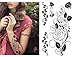 Supperb® Mix Flower Temporary Tattoos / 6-pack multi-colored