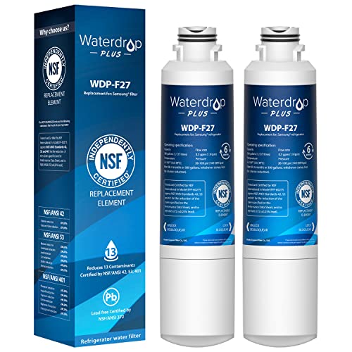 Waterdrop Plus DA2900020B 𝐍𝐒𝐅 𝟒𝟎𝟏&𝟓𝟑&𝟒𝟐 𝐂𝐞𝐫𝐭𝐢𝐟𝐢𝐞𝐝 Refrigerator Water