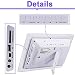 7 Inch TFT LCD Wide Screen Digital 2000 Photos Display Frame with Calendar Support Tf Sd/Sdhc/USB Flash Drives- Support 32GB SD Cardthumb 4