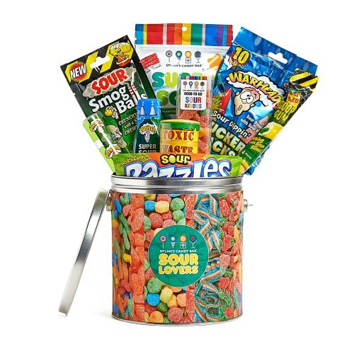 Dylan's Candy Bar Sour Lovers Gift Basket Grocery