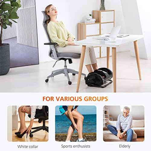 Snailax Shiatsu Foot Massager with Heat, Leg Massager Electric with Kneading and Rollers, Calf Massager for Relaxation, Foot Massage, Gifts