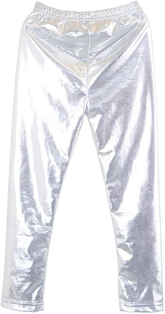 baby girl silver tights