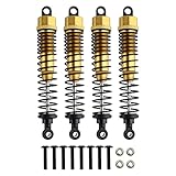 GDOOL Front Rear RC Shock Absorber, 4-Pack Shock
