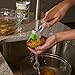 Chef's Path French Fry Potato Cutter Bundle:Potato French Fries/Vegetable Slicer-Chipper 2-size SS Blades Suction Base,Bonus 3in1Peeler/Eye Picker/Fruit-Vegetable Brush & Cleaning Brush,Free E-Books