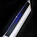 For Honda Civic Door Sill Protector Reflective 4D Carbon Fiber Sticker Door Entry Guard Door Sill Scuff Plate Stickers Auto Accessories 4Pcs Blue