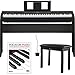 Yamaha P45 88 Weighted Keys Digital Piano with Yamaha L85 Furniture Stand ,Knox Bench and Focus Music Book/CD