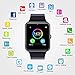 MSRM Smart Watch Phone 1.54 Inch Phone Syc Support Android 4.2 or abouve and iPhone5s/6/6s/7/7s (Black)