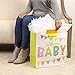 Hallmark Oversized Baby Gift Bag with Tissue Paper (Welcome)