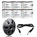 Holy Stone HS170 Battery, 6 Pcs of Keenstone 3.7V 500mAh 25C LiPO Battery w/6-Port Battery Charger for Hubsan X4 H107 H107C H107D H108 H107L V252 JXD385, UDI U816A, JJRC H6C, Mini CP, Genius CP