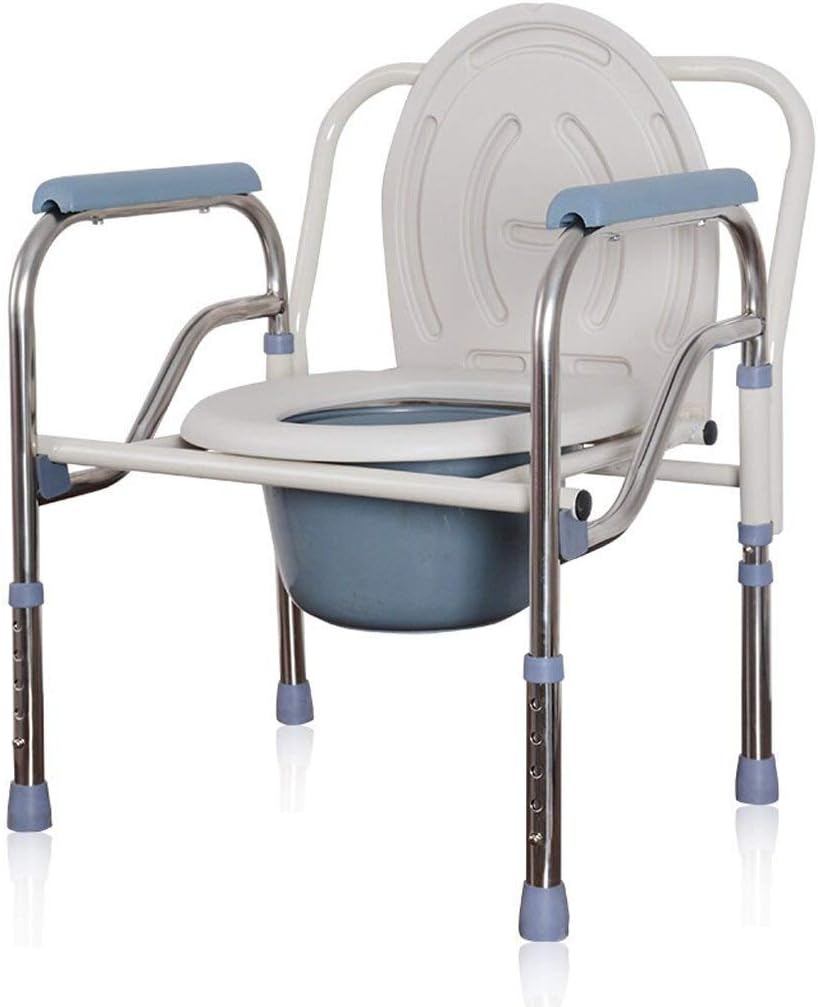 Silla plegable ligera para ir al baño, Cómoda junto a la cama para