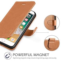 TUCCH iPhone 8 Plus Wallet Case, iPhone 7 Plus PU
