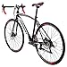 Eurobike Road Bike EURXC550 21 Speed 49 cm Frame 700C Wheels Road Bicycle Dual Disc Brake Bicycle Black-White 30thumb 4