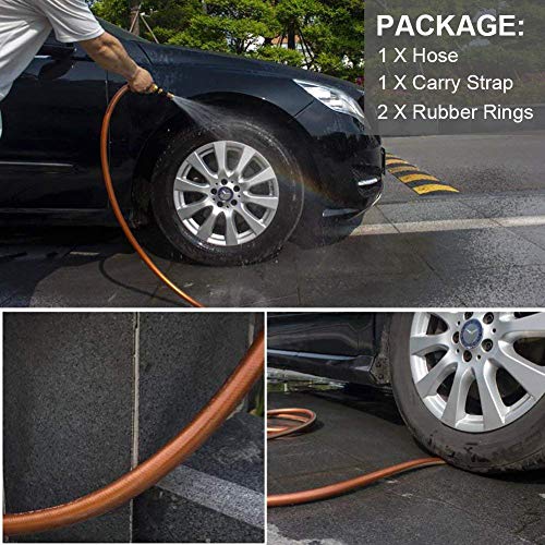 Greenbest Garden/Farm/Water Hose, Heavy Duty Kink Free, for Watering