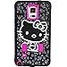 Hello Kitty Protector Case for Samsung Galaxy Note 4 N910 Shockproof Bow Cute Strong Protective Dual Layer 2 in 1 Silicone Rubber Gel & Hard Thin Slim Hybrid Cover Anti-Bubble Screen Protector & Stylus (Pink)