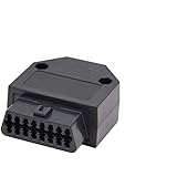 OBD2 16 Pin Female Connector With Tail Box