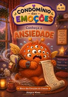 Livro Conheça a Ansiedade: Aprendendo sobre ansiedade de forma leve e divertida (Condomínio das Emoções – Conheça seu Vizinho: Bloco das Emoções do Crescer) ... Bloco das Emoções do Crescer Livro 1)