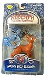 Memory Lane Rudolph The Red Nosed Reindeer Figure - Young Buck Rudolph with Misfit Squirt Gun