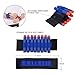 23Toyz Tactical Vest Kit for Nerf Guns N-strike Elite Series, 100pcs Refill Darts, 2pcs Quick Reload Clips, Wrist Bands, Face Mask and Protective Glasses