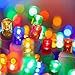 Holiday Essence 60 LED Mini Christmas Lights, Multi Color, Professional Grade for Indoor & Outdoor Use - Energy Efficient LED Bulbs - Green Wire - UL Certified