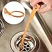 Spriak Drain Hair Tools Clog Hook Remover Snake Cleaning Tool for Power Washer Toilet Hair Drill