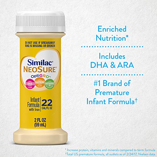 Similac NeoSure Infant Formula with Iron, For Babies Born