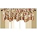 Waverly Charleston Chirp Modern Farmhouse Floral Rod Pocket Valance for Windows in Bedroom, Kitchen, or Living Room, 50