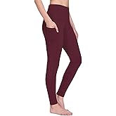 baleaf Winter Clothing Women Leggings Fleece Lined Tights Thermal Warm Thick Cold Weather Gear 1 Pockets