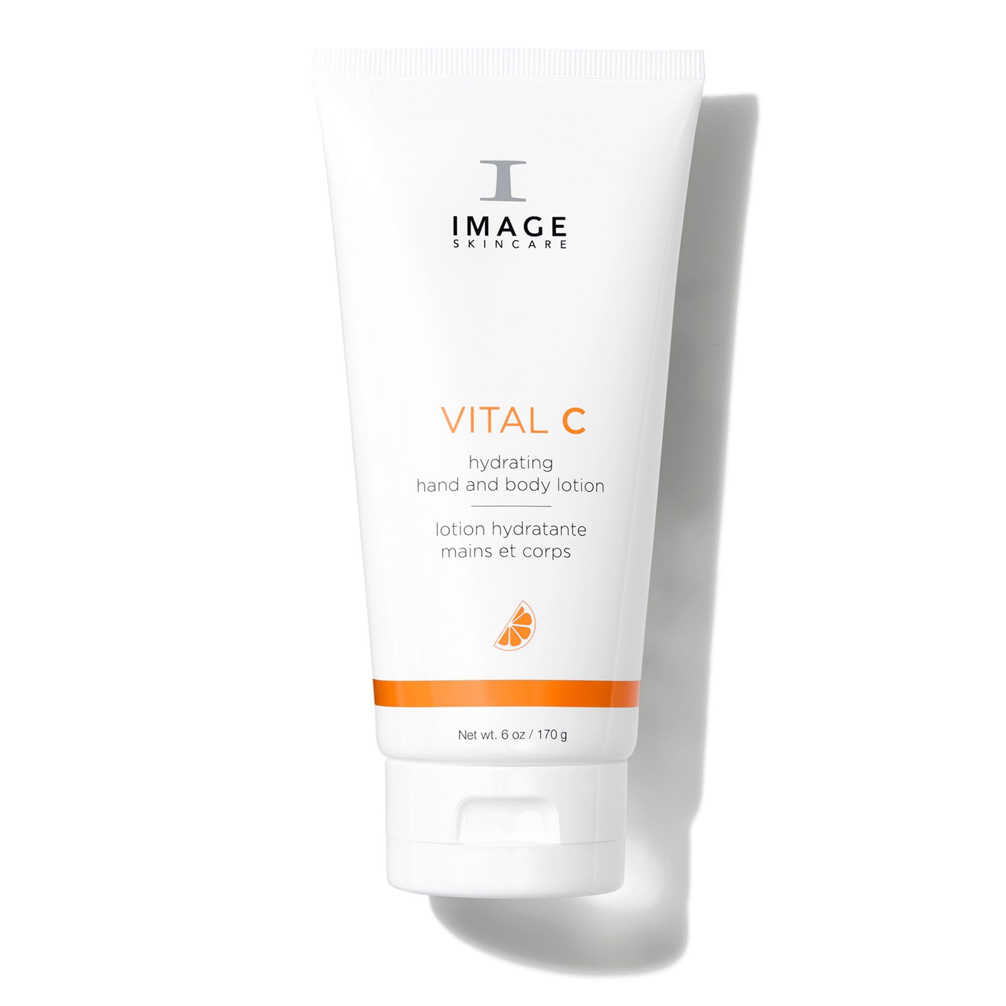 IMAGE Skincare, VITAL C Hydrating Hand and Body Lotion, Brightening and Moisturizing with Vitamin C, Shea Butter and Hyaluronic Acid, 170 g