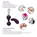 Kegel Balls for Tightening YORNIGHT Silicone Doctor Recommended Bladder Control Pelvic Floor Exercises Strengthen Enhance Intimacy Remote Control Rechargeable 10 Vibration Modes Purple Spanish