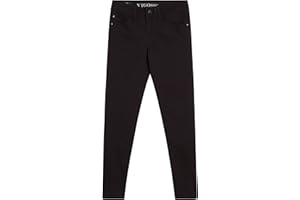 VIGOSS Girls' Jeans - Super Stretch Denim Skinny Jeans for Girls - Kids Adjustable Slim Fit Jeans (4-16)