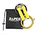 RAPIDE Jump Rope - Adjustable Cable, Rapid Ball Bearings & Anti-Slip Handles - Skipping Rope for Fast Weight Loss, Cardio, Crossfit