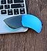 BVANQ Polarized Replacement Lenses for Oakley Flak 2.0 XL (OO9188) Sunglasses - 6 Options Available (Blue Mirror)