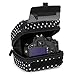 USA GEAR Hard Shell DSLR Camera Case (Polka Dot) with Molded EVA Protection, Quick Access Opening, Padded Interior and Rubber Coated Handle-Compatible with Nikon, Canon, Pentax, Olympus and More primary