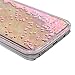 S7 Case, Samsung Galaxy S7 Case - Flowing Liquid Floating Bling Glitter Sparkle Pink Love Hearts Hard PC Cover Cute Creative Design with Stylus Pen Dust Plug HD Screen Protector by Badalink