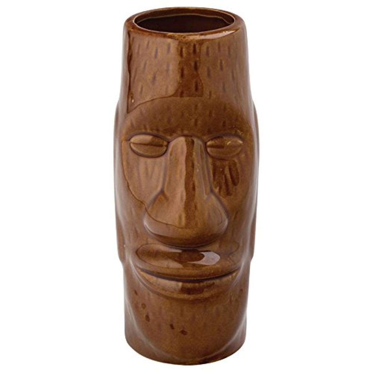 Utopia R98000 Tiki Easter Island Mug, 14 oz., 40 cL (Pack of 6)