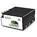 JARBO Remanufactured for 952 Ink Cartridges High Yield, 5 Packs(2 Black, 1 Cyan, 1 Magenta, 1 Yellow), Use with OfficeJet Pro 8720 8710 7740 8216 8218 8715 8716 8725 8728 8730 8740 Printer