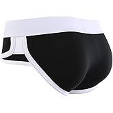 BRODDLE Mens Padded Briefs Removable Pad of Butt Lifter and Enlarge Package Pouch