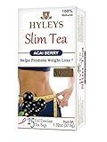 Hyleys Tea Slim Tea, Acai Berry, 1.32 Ounce