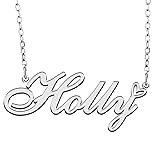 RONKAHSHOW Holly Custom Name Necklace Customized