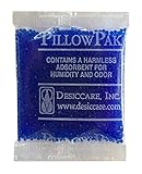 150 Pack of 5gm "Pillow Paks" Blue to Pink Indicating Silica Gel Packets Desiccants [2" x 1.5"]