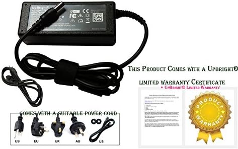 UpBright (Barrel Round Tip) New Global AC/DC Adapter Replacement for Numark Mixdeck Mix Deck Quad 4 Channel USB Universal DJ System Power Supply Cord Cable Battery Charger Mains PSU (NOT 4-Pin.)