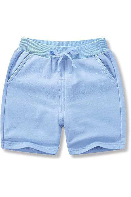 Pantalon Corto Negro Niño Pantalones Cortos De Algodón Para Niños