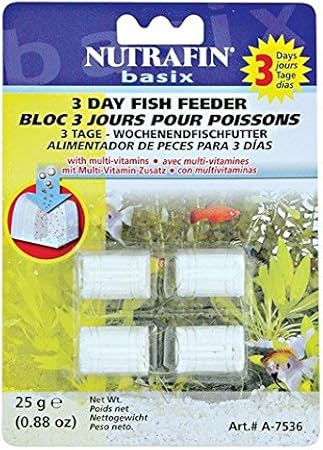 Amazon Com Nutrafin 3 Day Treasure Chest Holiday Fish Feeder 4