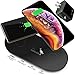 IBIS Wireless Space Grey 9W Dual Wireless Charger Fast Charging Station 3 Devices at Once, Wireless Charging Pad, Certified Qi Wireless Charger USB C Phone Charger Pad for iPhone Xs Max, XS AirPods